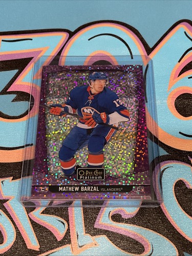 Mathew Barzal 163/299 Violet Pixels 24-25 OPC Platinum New York Islanders (CHA)