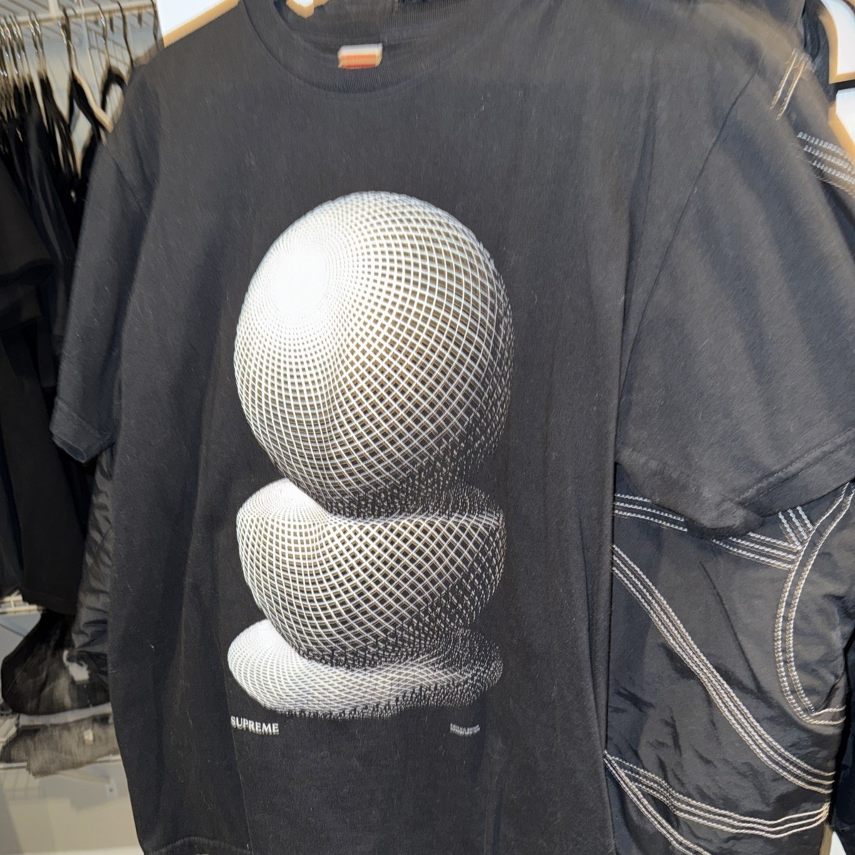 Supreme M.C. Escher Three Spheres Tee Black SS17 - Sz L | eBay