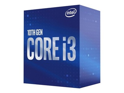 Intel Core i3-10100 Prozessor, 4,3 GHz CPU, 4 Kerne, LGA1200, BX8070110100