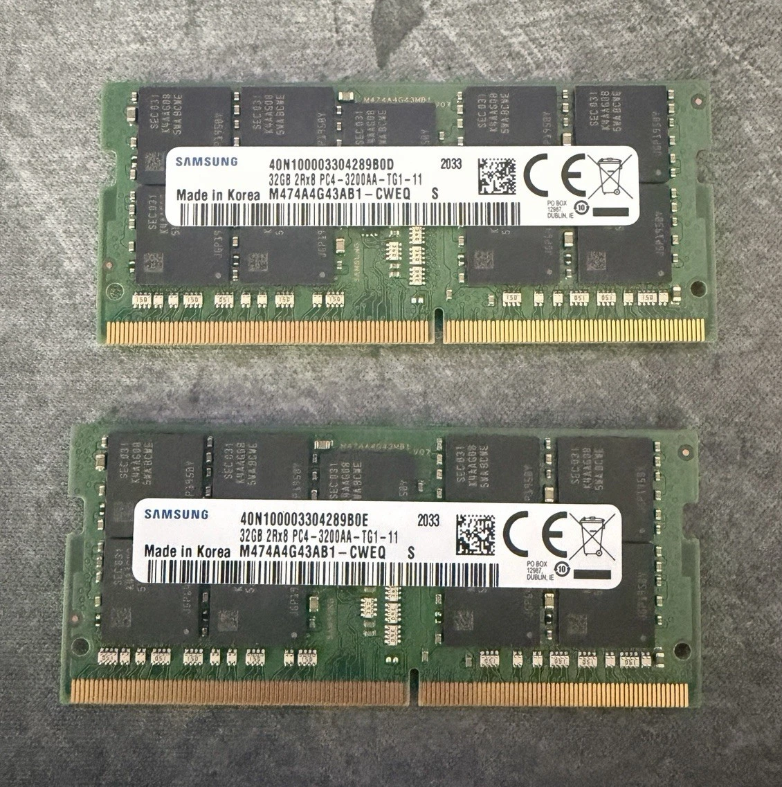 SO-DIMM DDR4 SDRAM 64 GB Total Capacity Memory (RAM) for sale | eBay