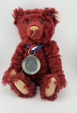 Steiff Grand Cru Mill sime 1998 Teddy Bear Limited Edition Medal Certificate New