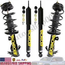 Monroe OEM Front Struts & Rear Shocks For 2013-2015 Honda Civic with Warranty_SP