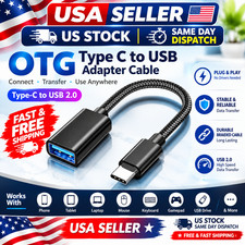 Type C to USB, USB C Male OTG A Female Data, Connector, Converter ,Cable Adapter