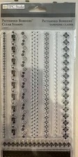 TPC Studio Patterned Borders Clear Stamps