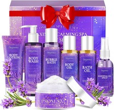 Spa Gifts for Women,Bath Body Care Wash Christmas Gifts Baskets for Women,Rel...