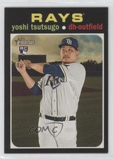 2020 Heritage High Number Missing Signature Variation SP Yoshi Tsutsugo #548 1b3