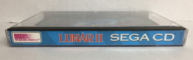 LUNAR II 2 Eternal Blue SEGA CD Case & Game NO MANUAL Authentic TESTED & WORKING
