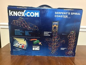 Brand New Open Box K'nex 50090/71331 Serpent&rsquo;s Spiral Coaster Set Knex