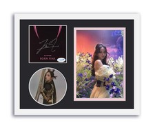 Blackpink Jisoo Autographed Signed 11x14 Custom Framed CD Photo Born Pink ACOA