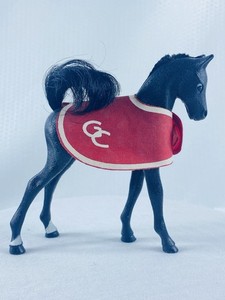 Grand Champions Empire 1995 Model Horse Black Foal With 2 White Socks & Blanket