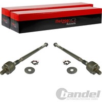 2X Metzger Axialgelenke Spurstangen Passend FüR Renault Clio Kangoo Thalia