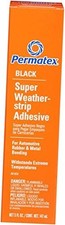 81850 Black Super Weatherstrip Adhesive, 5 oz. 5 Ounce