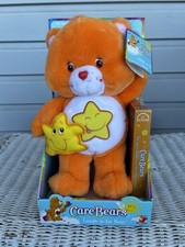 NEW VTG Care Bears 2003 LAUGH-A-LOT BEAR Orange Star Sealed VHS Play Along