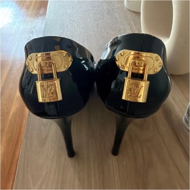 Louis Vuitton Black Heels for Women for sale - eBay
