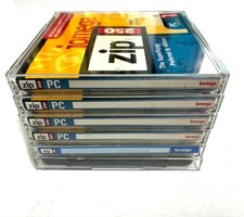 Pack of 6 Iomega 250MB Zip Disks for Zip Drive - Formatted for PC