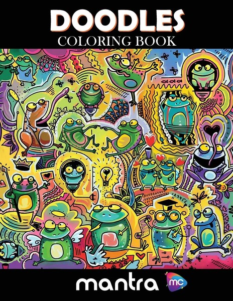 Mantra | Doodles Coloring Book | Taschenbuch | Englisch (2019) | Mantra Colors-image