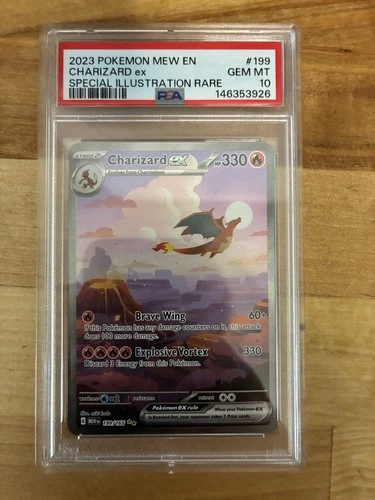 PSA 10 151 Charizard EX 199/165 Scarlet & Violet 151 Holo PSA 10
