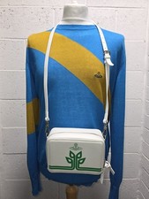 Vivienne Westwood Melih White Leather Bag Orb Tree Print RRP~£330