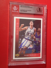 Gheorghe Muresan 1993-94 Upper Deck Rookie Beckett Signed Card Authentic Auto