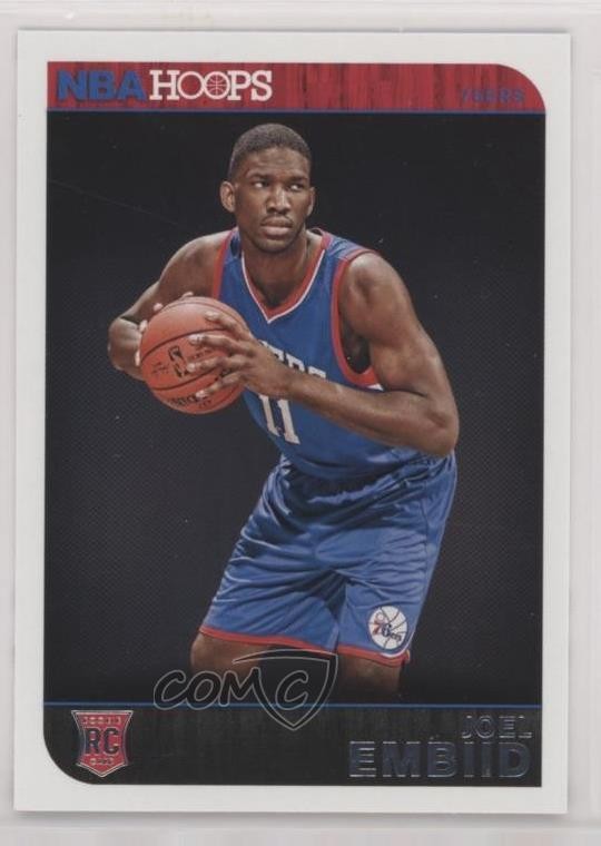 2014-15 NBA Hoops Joel Embiid #263 0d22