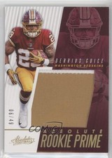 2018 Panini Absolute Rookie Prime Jerseys 6/49 Derrius Guice #ARP-DG Patch 0c3