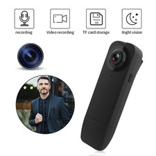Mini Body Camera with Audio  Video Recording - Small POV Cam 1080P with 64G