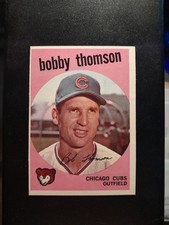 1959 Topps  #429 Bobby Thomson NR-MINT+ - Sharp!