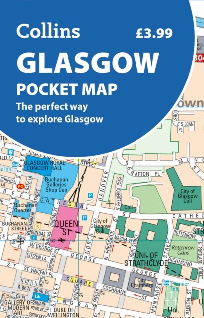 Glasgow Pocket Map: The perfect way to explore Glasgow by Collins Maps - Image 3
