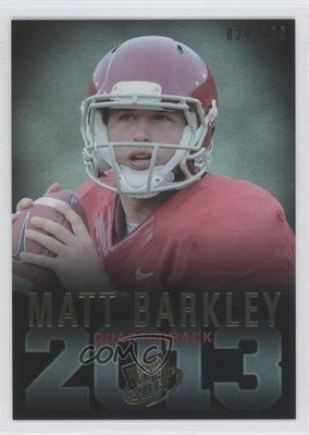 2013 Press Pass Gold Reflectors 24/100 Matt Barkley #5 Rookie RC 0q1p