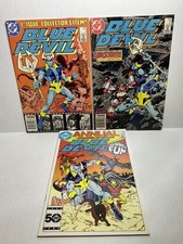 Blue Devil Comic Books Issue 1 2 1 Annual Issue Copper Age 1984-1985 Blue Devil Comic Books Issue 1 2 1 Annual Issue Copper Age 1984-1985
