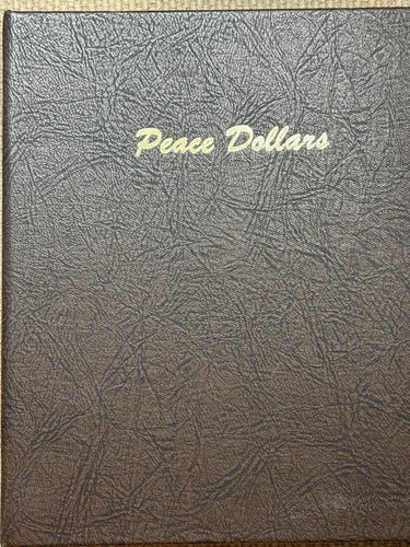 Peace Silver Dollars Complete Set 1921 -1935 P,D, & S /24 Coins In Dansco Album