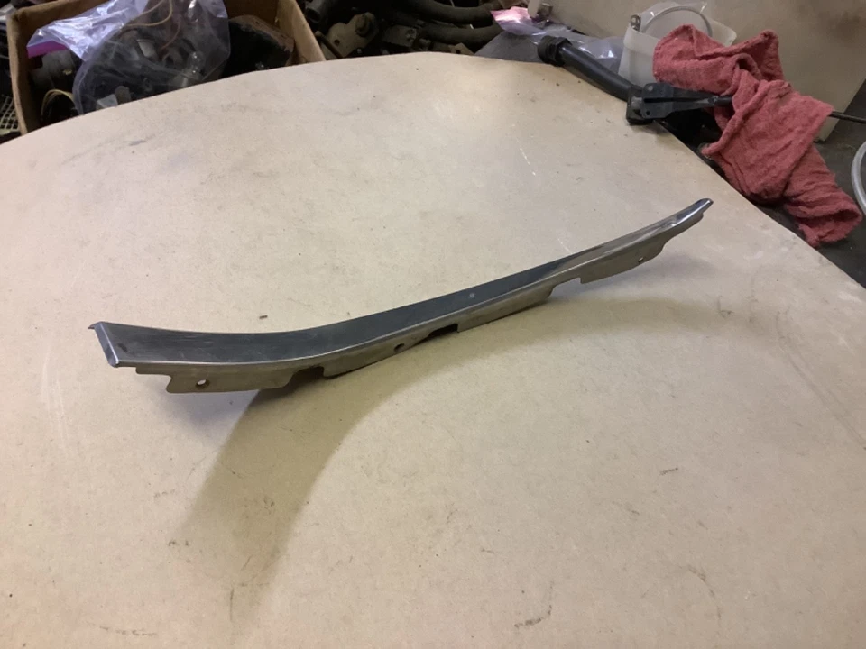 71 72 Charger Quarter Window Belt Molding Trim Stainless Right Side Mopar - Image 2 of 3