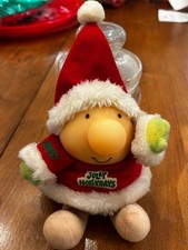 Vintage Plush Stuffed SANTA ZIGGY Jolly Hollydays CHRISTMAS Collectible 1986