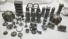 1950's Tom Corbett Marx Space Playset Silver Plastic Accessories Large Group