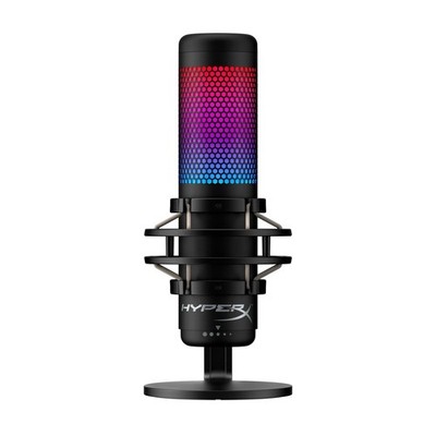 HyperX QuadCast S Mikrofon USB schwarz RGB Beleuchtung für: PC, Mac, PS5, PS4