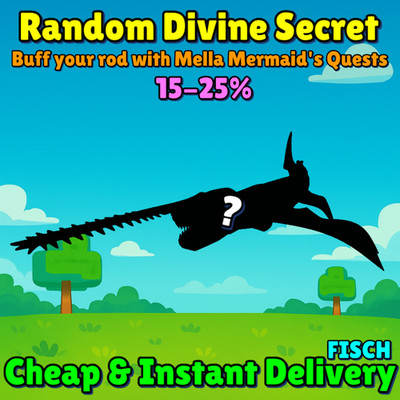 [ ONLINE ]   Random Divine Secret | Mermaid's Quest | Buff your Rod | FISCH