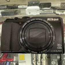 Nikon COOLPIX S9900 Flip Screen Digital Camera Black Tested All Good