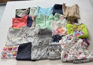 Lot Of Girls Clothes Size 10/12 Champion LuLaRoe Adidas Old Navy