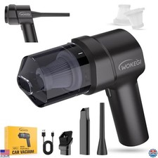 Powerful Handheld Mini Car Vacuum - 10000PA Cordless 3-in-1 Cleaner, Type-C