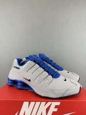 Nike Shox NZ Cool Grey Blue UK 9 2014 Trainers 501524-022