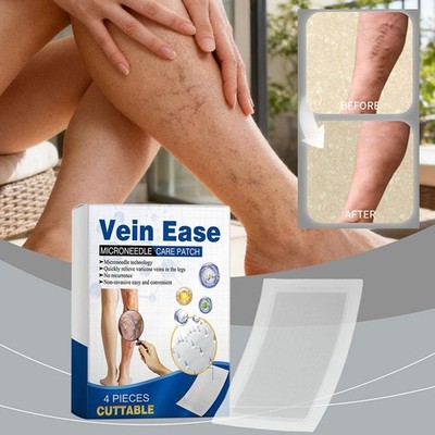 1-3X GFOUK Vein Ease Microneedle Care Patch, 2026 Upgrade VeinTarget D6R2