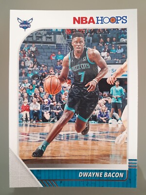 2019-20 Panini NBA Hoops Dwayne Bacon #24 Charlotte Hornets Basketball Lesen!