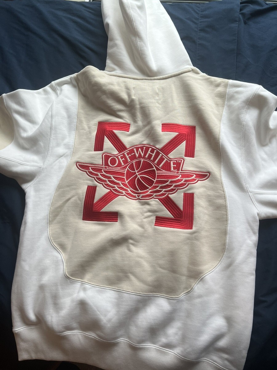 Nike Air Jordan X Off-White Hoodie - Medium | eBay Nike Air Jordan X Off-White Hoodie - Medium | eBay