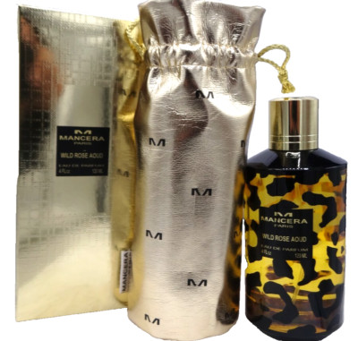 Mancera Wild Rose Aoud by Mancera 4 oz Eau De Parfum Spray for Women boxed