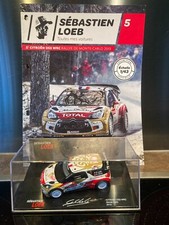 CITROEN DS3 WRC LOEB RALLYE MONTE CARLO 2013 + FASCICULE 1/43 ALTAYA
