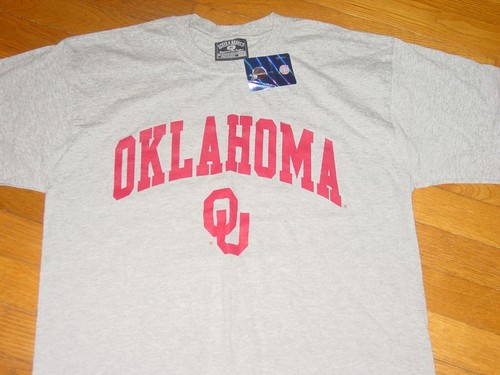 UO University OKLAHOMA SOONERS football T-Shirt NEW / TAG sz.. MEDIUM - 第 5/7 張圖片