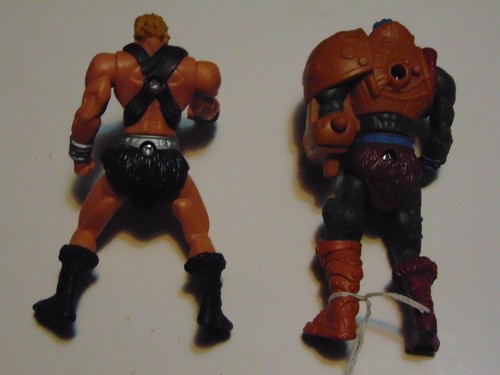 2003 200X Masters of the Universe He-Man MOTU McDonalds & Man-At-Arms incomplete - Picture 2 of 2