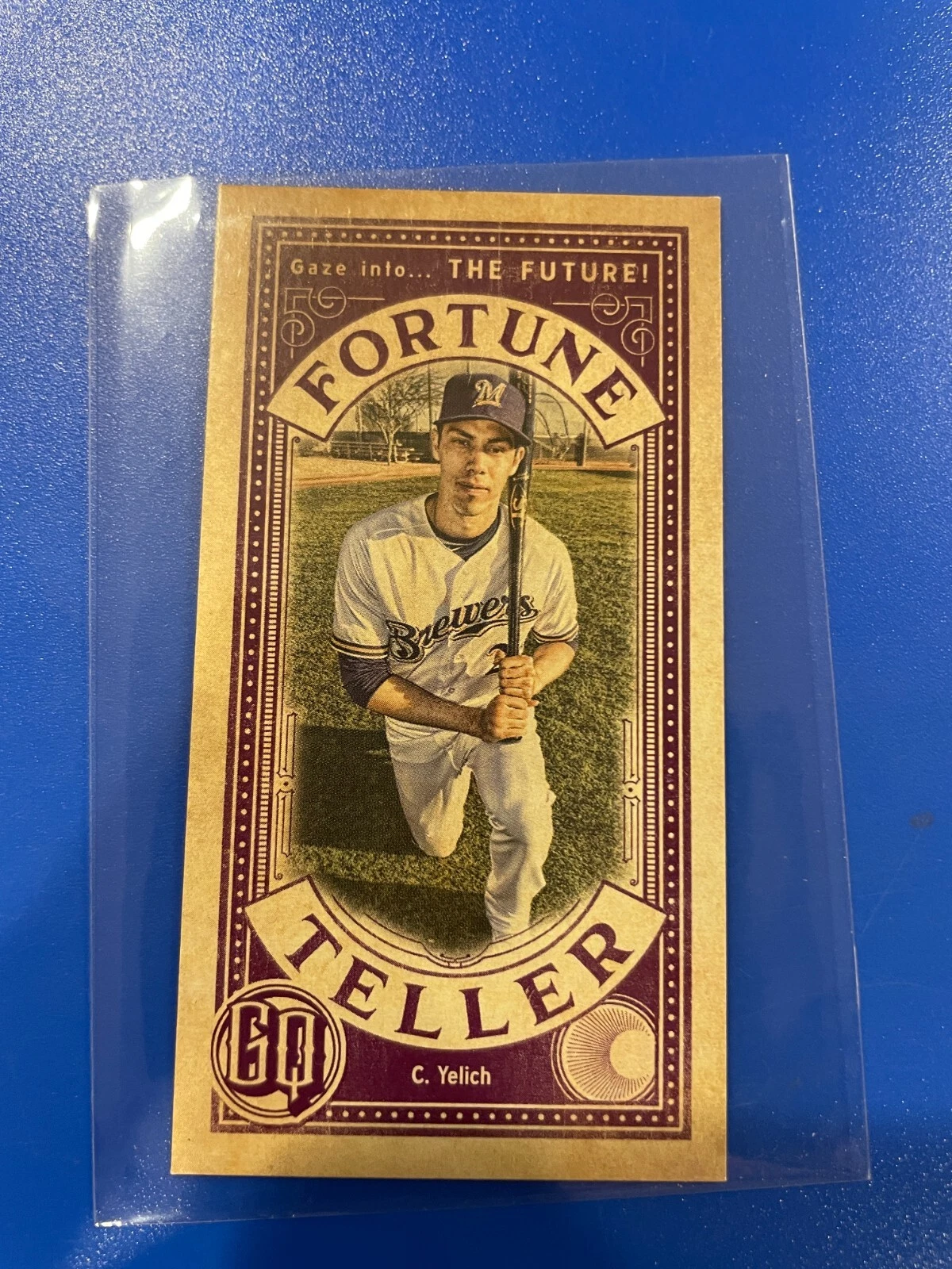 2019 Topps Gypsy Queen Fortune Teller Mini #FTM-CY Christian Yelich Brewers{28A2