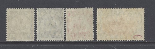 SAMOA 1915 WMK. LOZENGES SET OF 4 MINT NEVER HINGED (5m. 26x17 HOLES) SG G20/23 - Picture 2 of 2