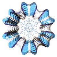 Iron Stop H830-10 Designer Snowflake Wind Spinner, New, Free Shipping on sale Iron Stop H830-10 Designer Snowflake Wind Spinner, New, Free Shipping on sale